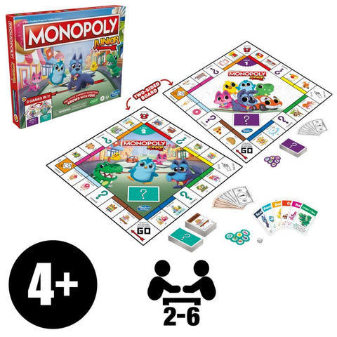 Monopoly Junior 2 in 1 Board Game