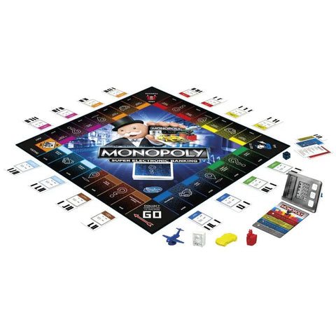 Monopoly Super Electronic Banking Board Game, English