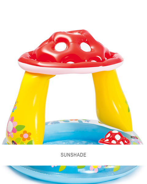 Mushroom Inflatable Kiddie Pool 101x89cm