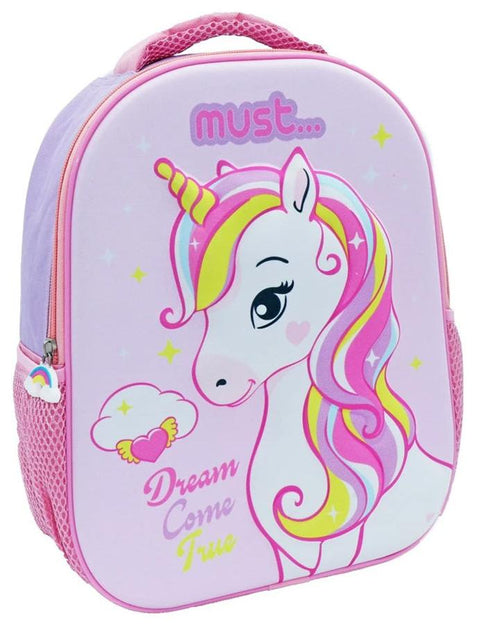 Must 3D EVA Unicorn 1 Compartment Backpack 32cm