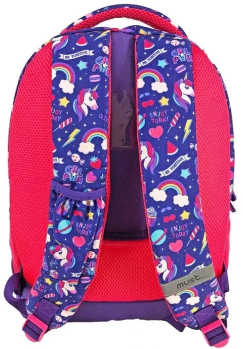 Must Be Positive 3 Compartments Backpack 43cm