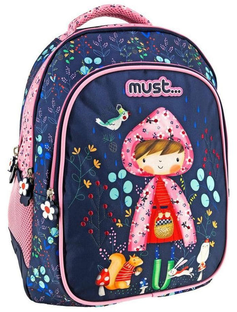 Must Hello Rain 3 Compartments Backpack 43cm