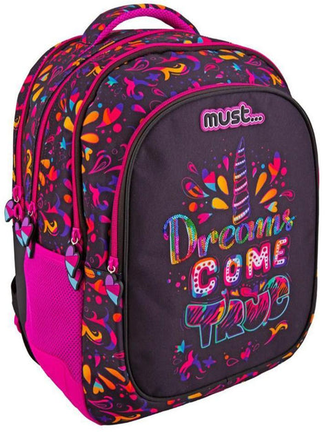 Must Multi Dreams Come True 4 Compartments Backpack 43cm