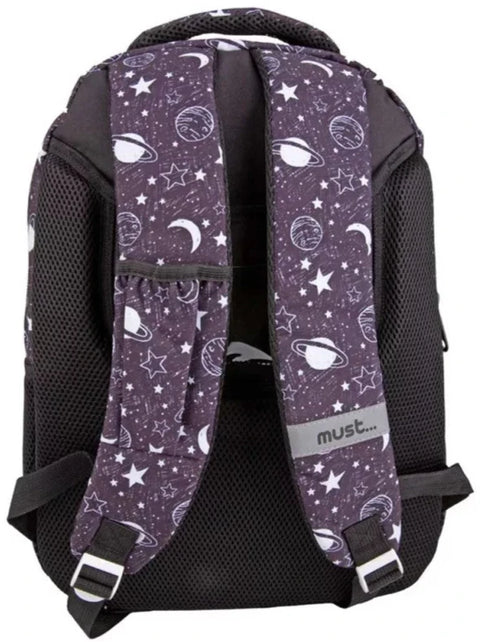 Must Xpression Fly To Space 3 Compartments Backpack 43cm