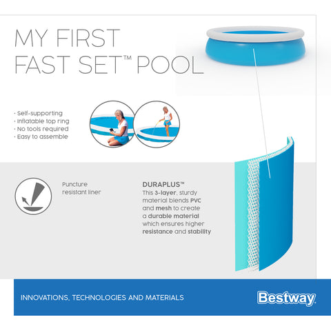 My First Fast Set Swimming Pool 152x38cm