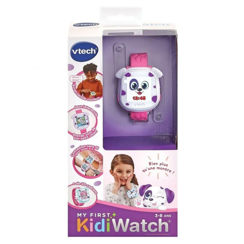 My First KidiWatch Pink, English