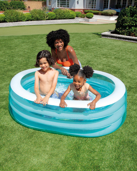 My Sea Friends Inflatable Kiddie Pool 163x107x46cm