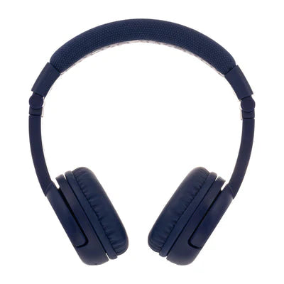 Buddyphones Play+ Wireless Headphones Deep Blue