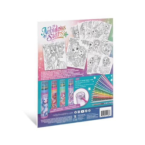 Nebulous Stars Universe Coloring Book