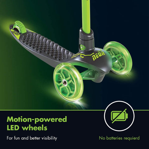 Yvolution Neon Glider Scooter, Green