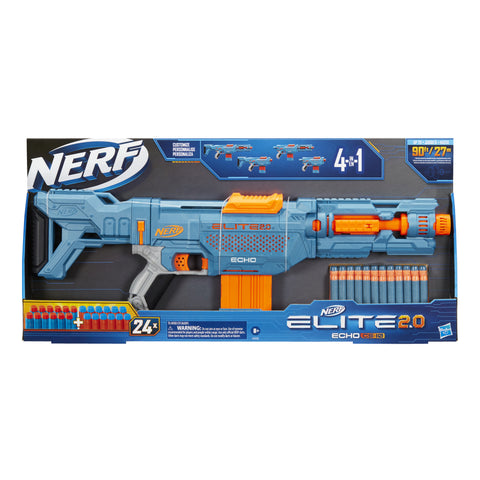 Nerf Elite 2.0 Echo CS-10 Blaster, 24 Nerf Darts