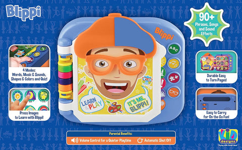 KIDDESIGNS Blippi Word Book