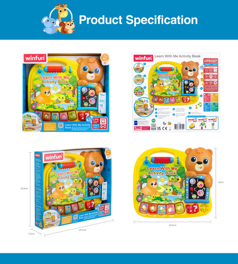 Winfun Learn With Me Activity Book