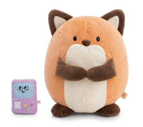Nici Soft Toy Mymochi Fox Geeks 27cm With Video Game