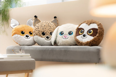Nici Glubschis Figural Cushion Sloth Heywood 32cm