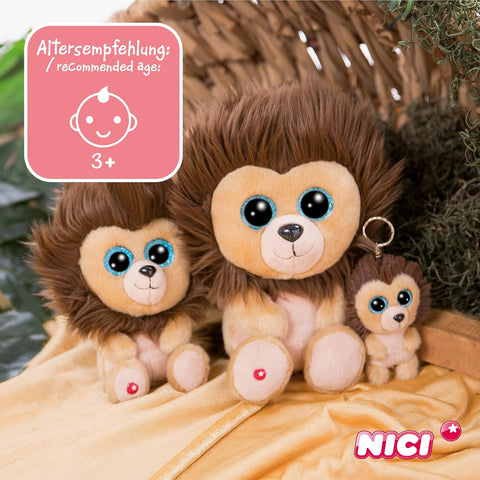 Nici Glubschis Key Ring Lion Cliff 9cm