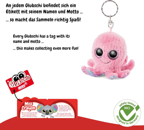 Nici Glubschis Key Ring Octopus Poli 9cm