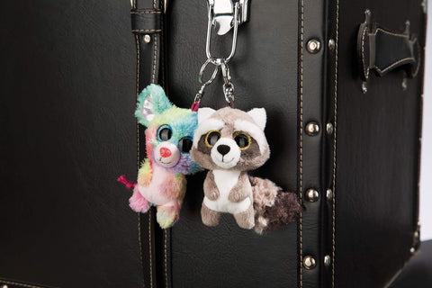 Nici Glubschis Key Ring Racoon Clooney 9cm