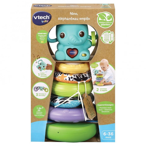 VTech Nino, éléphanteau empilo 3 en 1