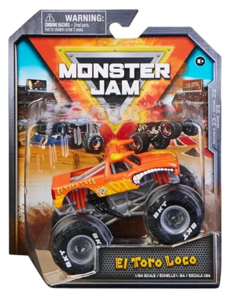 Monster Jam 1:64 Scale Die-Cast Monster Truck Assorted