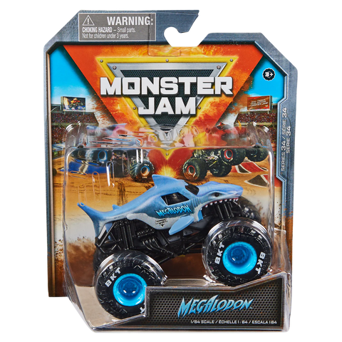 Monster Jam 1:64 Scale Die-Cast Monster Truck Assorted