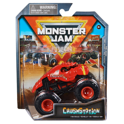 Monster Jam 1:64 Scale Die-Cast Monster Truck Assorted