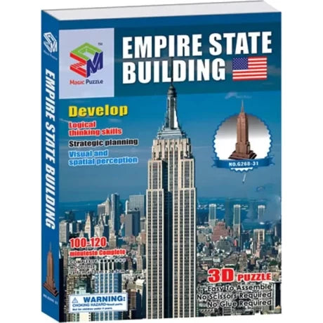 Magic Puzzle Empire State Building 3D Puzzle 39 Pieces