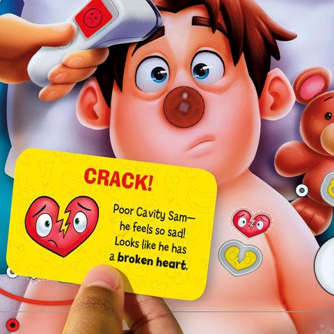 Operation Electronic Board Game with All-in-One Carrying Case