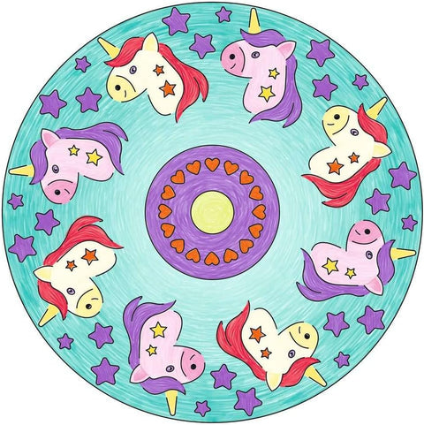 Original Mandala-Designer, Unicorn