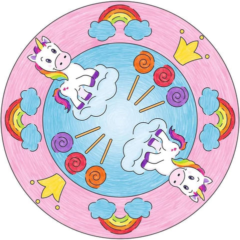 Original Mandala-Designer, Unicorn