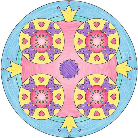 Original Mandala-Designer, Unicorn