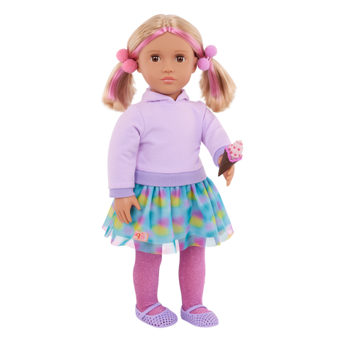 Our Generation Andy 18" Doll with Ice Cream Accessories