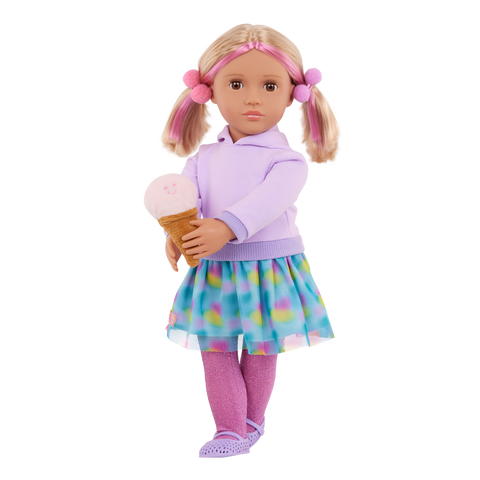 Our Generation Andy 18" Doll with Ice Cream Accessories
