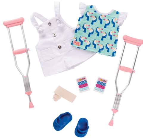 Our Generation Deluxe Booboo Kisses Outfit For 18" Dolls