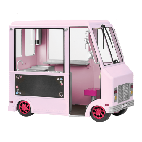 Our Generation Sweet Stop Ice Cream Truck Pink for 18" Dolls