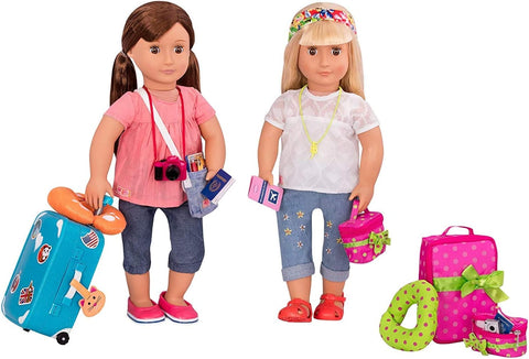 Our Generation Travel Luggage and Accessory Set for 18" Dolls