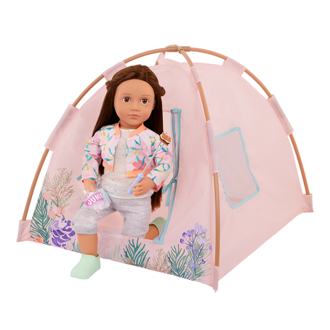 Our Generation Camping Nights Tent & Accessories Set for 18" Dolls