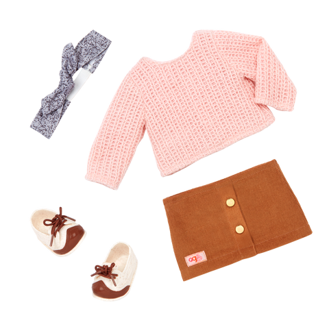 Our Generation Coco Posable 18" Baker Doll & Storybook