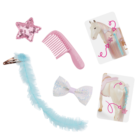 Our Generation Enchanting Horse 20" Horse with Ultra-Long Rainbow Hair