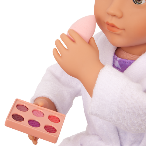 Our Generation Fabulous Fun Vanity Set Pink Vanity Table & Accessories for 18" Dolls