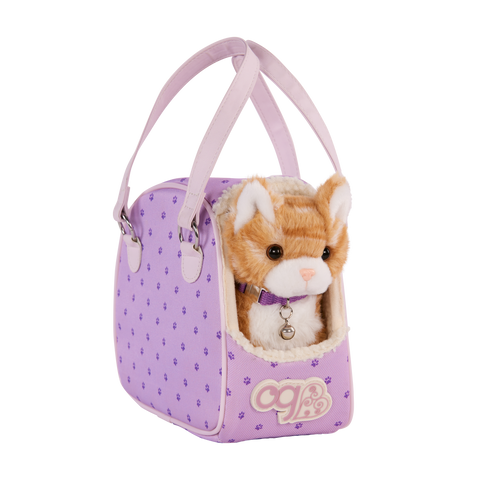 Our Generation Hop In Cat Carrier Pet Carrier & Plush Kitten Set for 18" Dolls