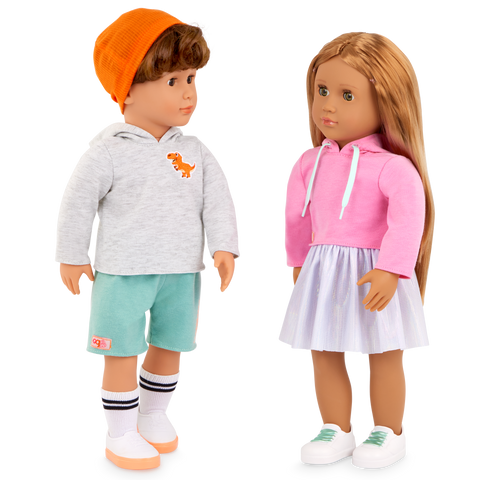 Our Generation Lizzie & Oliver 18" Doll Best Friends Set
