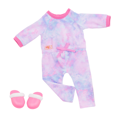 Our Generation Luna Posable 18" Slumber Party Doll & Storybook