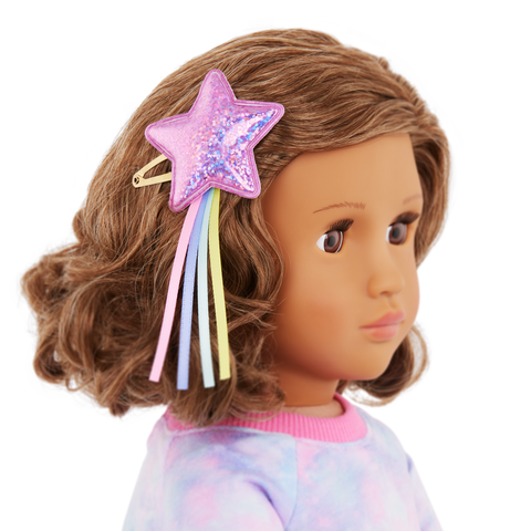 Our Generation Luna Posable 18" Slumber Party Doll & Storybook