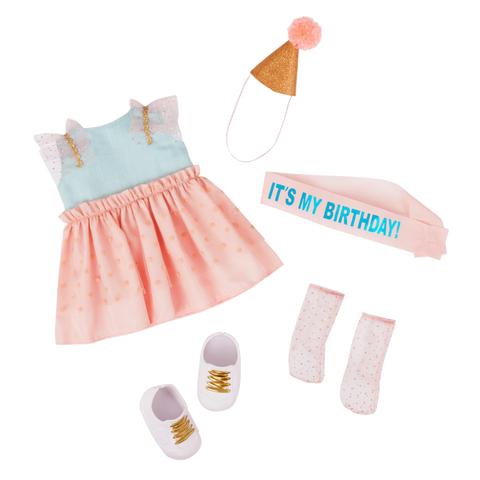 Our Generation Romy 18" Birthday Party Doll & Accessories