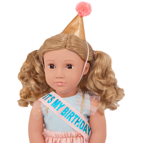 Our Generation Romy 18" Birthday Party Doll & Accessories