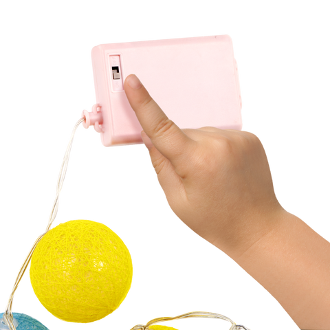 Our Generation Suite Retreat Kids' Play Tent with Globe String Lights & Pillow