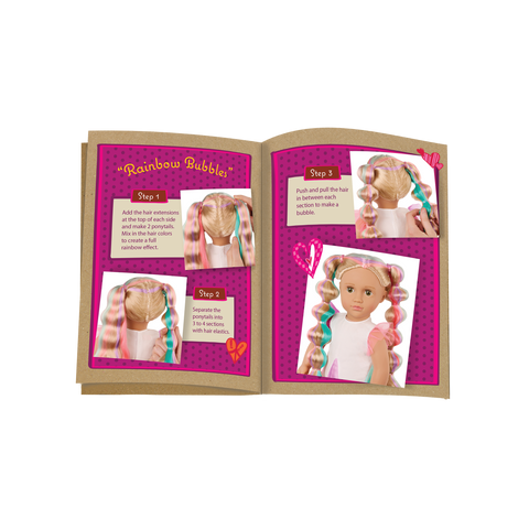 Our Generation Tessie “From Hair to There” 18'' Hair Grow Doll with Extendable Braid