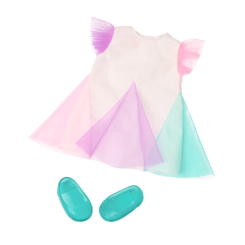 Our Generation Tessie “From Hair to There” 18'' Hair Grow Doll with Extendable Braid