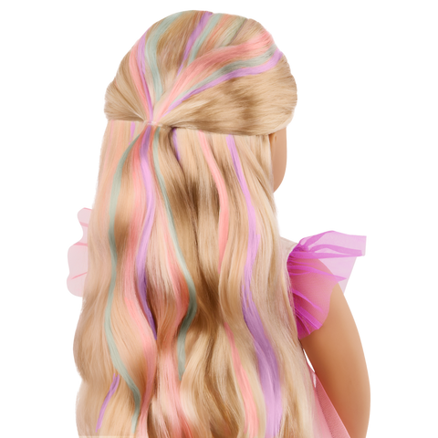 Our Generation Tessie “From Hair to There” 18'' Hair Grow Doll with Extendable Braid